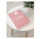 Protège carnet de santé rose