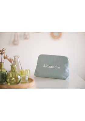 Trousse personnalisable menthe