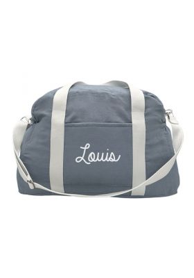 sac à langer bleu