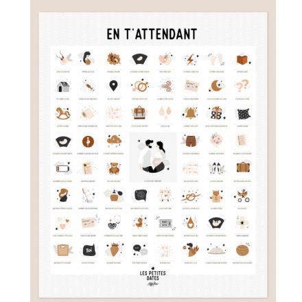 Affiche "En t'attendant"