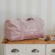 Sac week-end velours lila