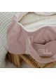 Sac week-end velours lila