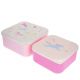 Lot de 2 boîtes à goûter Licornes