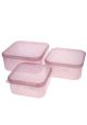 Lot de 3 boîtes à goûter
