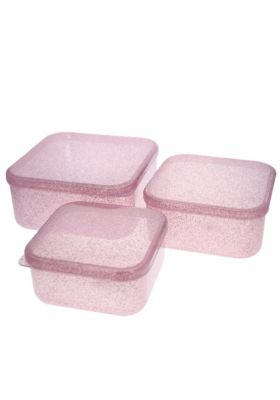 Lot de 3 boîtes à goûter