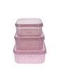 Lot de 3 boîtes à goûter