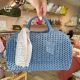 Panier plastique rétro