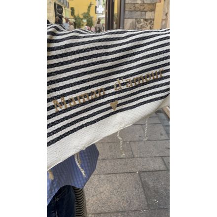 Fouta de plage personnalisable